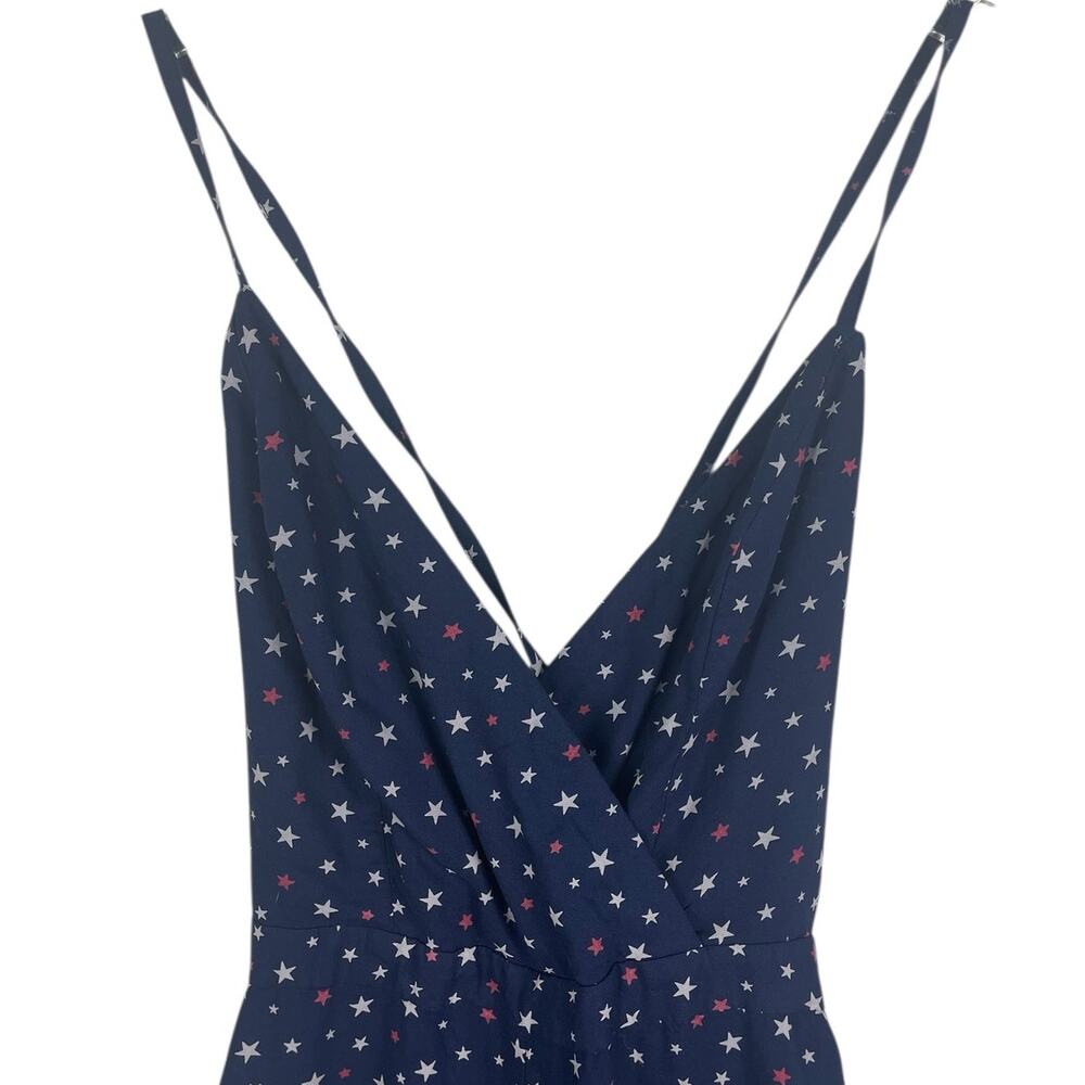 Denim & Supply Ralph Lauren Star Print Jumpsuit Classic Preppy Size 6 NEW - Picture 2 of 9